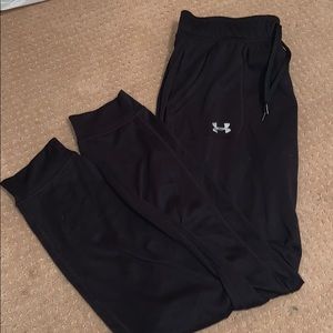 Under armour black joggers